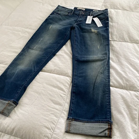 Banana Republic Low Rise Jeans Straight Fit, Straight Leg Size 28 NWT - Picture 6 of 10